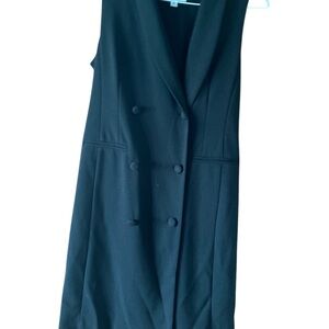 Elegant Black Sleeveless Dress